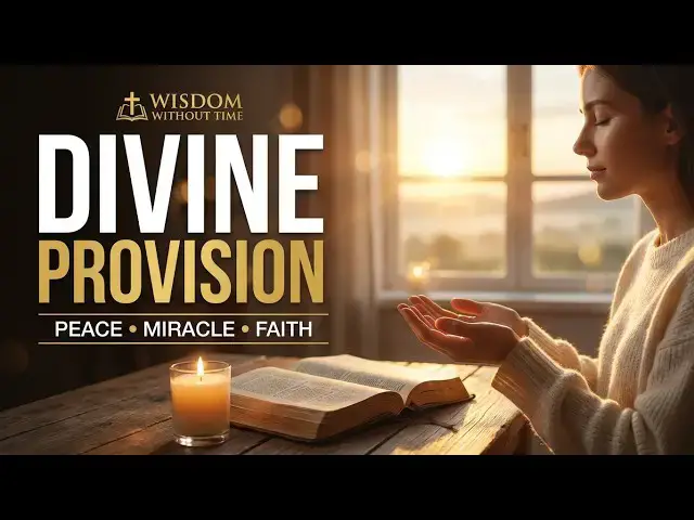 Video thumbnail for Divine Provision: A 5-Minute Prayer for Your Financial Miracle Today