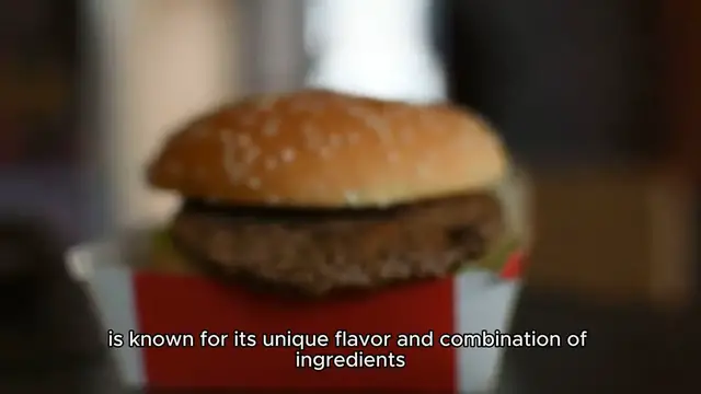 'Video thumbnail for Big Mac'