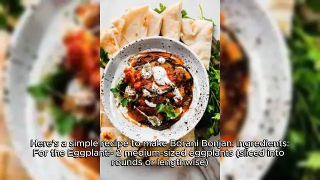 Video thumbnail for Borani Banjan Recipe