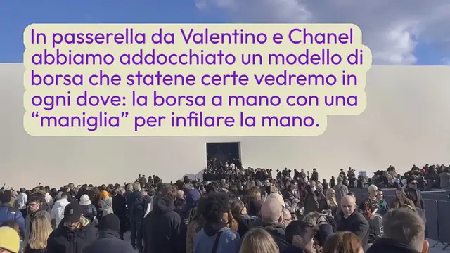 Video thumbnail for Paris fashion week: Chanel and Valentino handbags