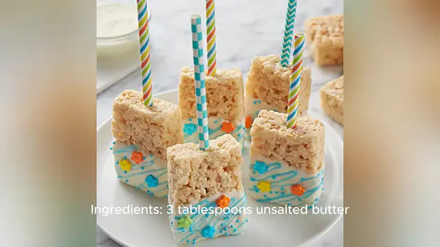 Video thumbnail for rice crispy treat recipe