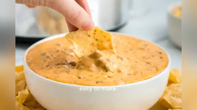 Video thumbnail for hamburger dip recipe