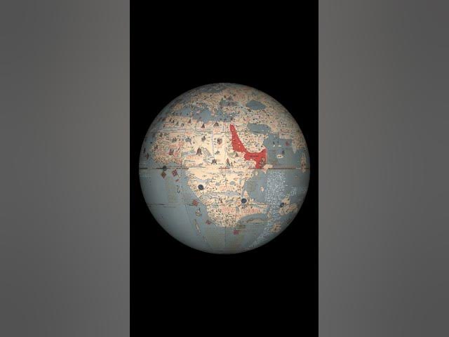 Video thumbnail for The World's Oldest Globe (1492): No Americas