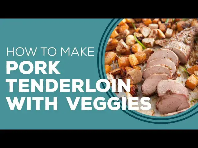 Video thumbnail for Pork Tenderloin with Root Vegetables Recipe - Blast from the Past