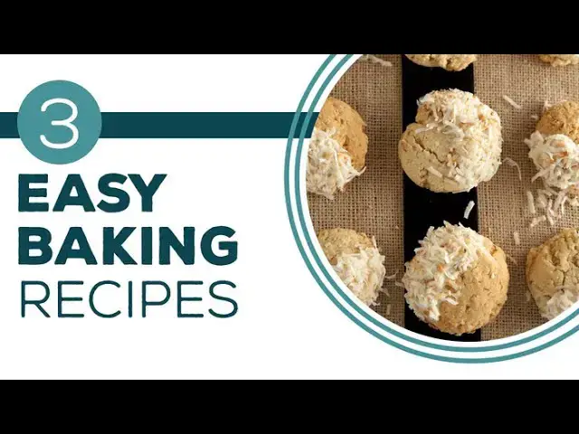Video thumbnail for Full Episode Fridays: Great Bake Off - 3 Easy Baking Recipes