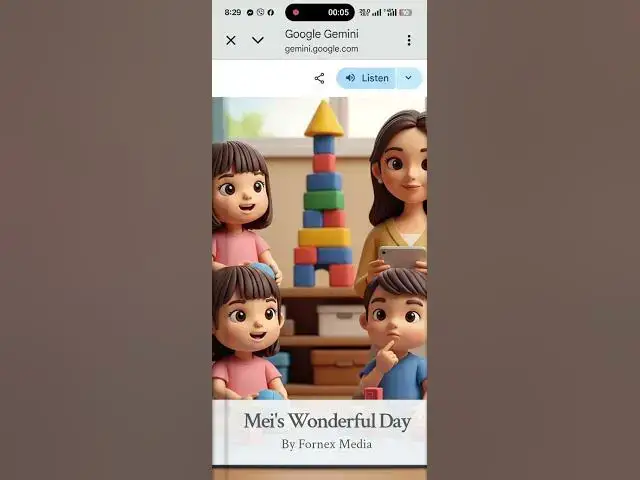 'Video thumbnail for Bedtimes story ! Mei's wonderful Day'