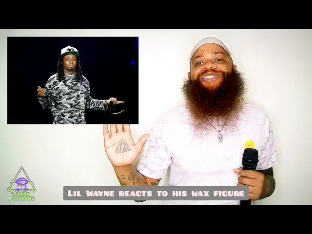 Video thumbnail for Lil Wayne gets roasted over wax figure