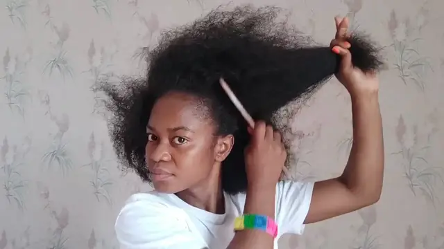 Video thumbnail for How to grow your hair thicker naturally.#4c_ #grow your hair