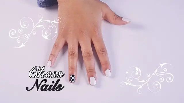 Video thumbnail for How to Make Chess Nails Design- BellezaTv By Juan Gonzalo Angel