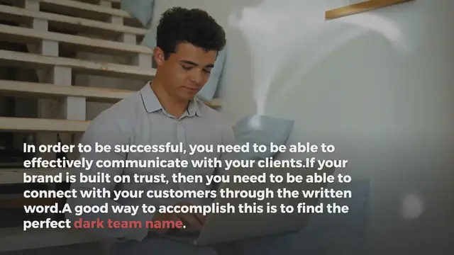 Video thumbnail for 350+ Dark Team Names Ideas to Get Inspiration From