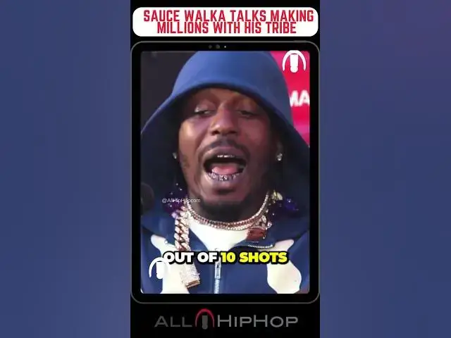 Video thumbnail for Sauce Walka Reveals The Secret to Making Millions With Friends To Chuck Jigsaw Creekmur