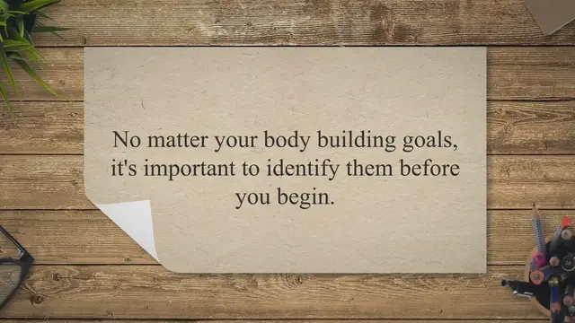 Video thumbnail for Achieving Your Body Building Goals: Nutrition, Supplements and Training Tips for Maximum Gains