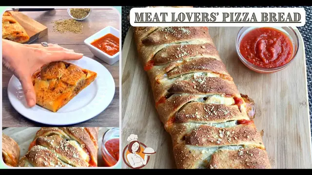 Video thumbnail for Meat Lovers' Pizza Bread