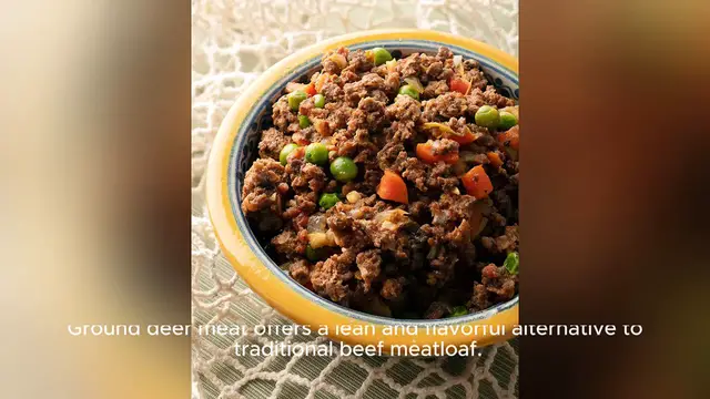 Video thumbnail for ground deer meat recipe