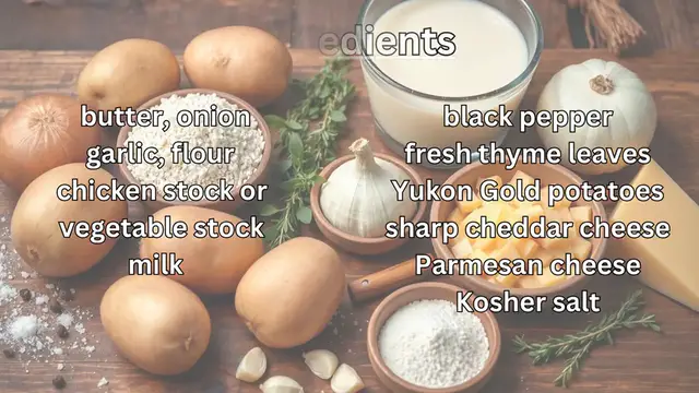 Video thumbnail for Cheesy Scalloped Potatoes