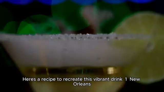 Video thumbnail for hurricane cocktail recipe