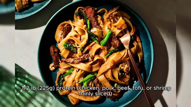 Video thumbnail for Pad see ew Recipe