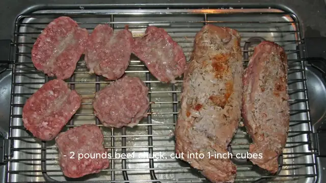 Video thumbnail for beef stew recipe