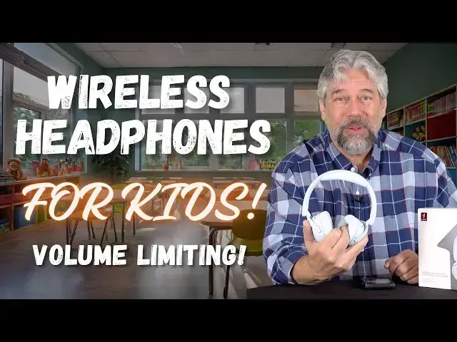 Video thumbnail for Kid Ready 1More HQ20 Kids Wireless Headphones Protect Your Children's Hearing
