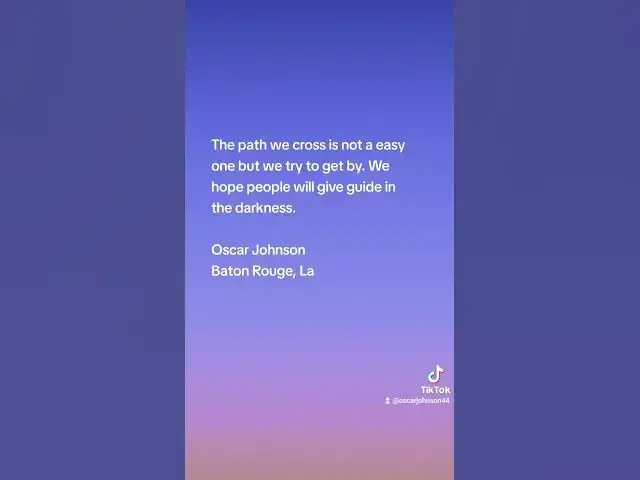 Video thumbnail for Oscar Johnson sayings part 13