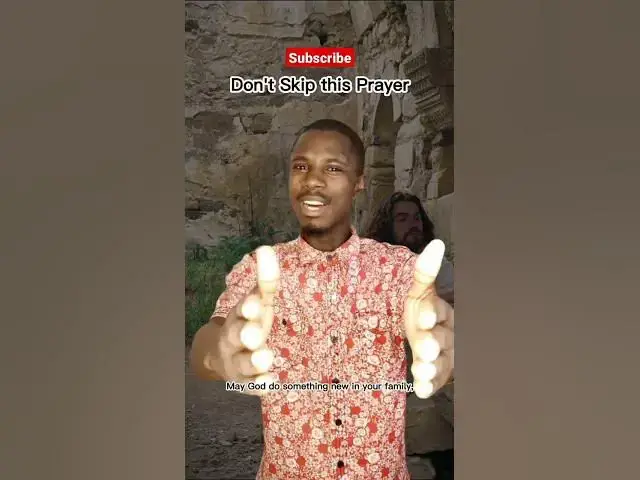 Video thumbnail for My Prayer For You #prayer #pray #God #Jesus #johnselephilip #bible #religion #religious #christians