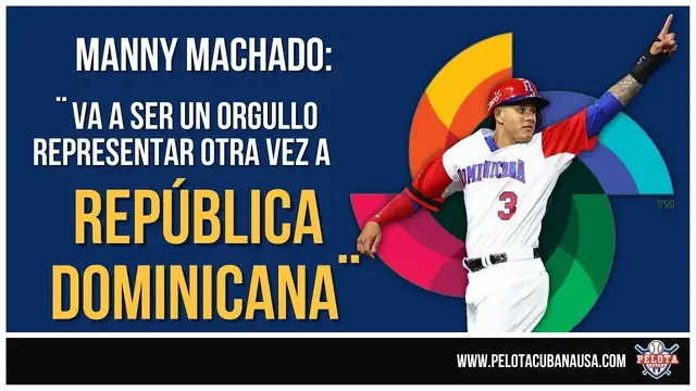Video thumbnail for Manny Machado habla sobre República Dominicana y el Clásico Mundial