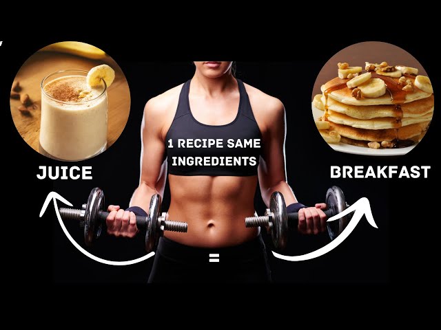 Video thumbnail for HIGH PROTEIN OATMEAL  (juice and breakfast)