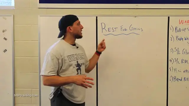 Video thumbnail for Rest Between Sets & Workouts for Muscle Growth Strength Training Recovery Guide