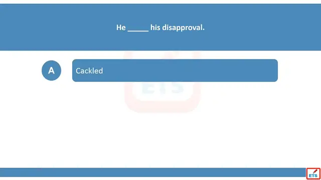 Video thumbnail for English Verb Tenses: Cackle, Cackles, Cackled, Cackling Quiz