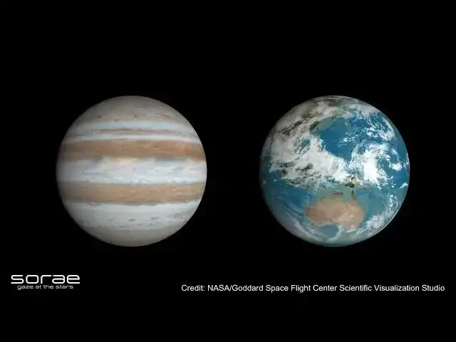 'Video thumbnail for 地球と木星の自転周期の比較（Rotation Period Comparison Between Earth and Jupiter）'