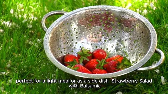 Video thumbnail for strawberry salad recipe