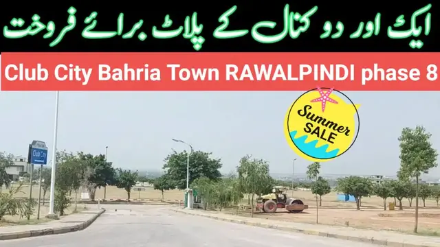 Video thumbnail for Bahria Town Rawalpindi Phase 8 | Club City 1 & 2 Kanal Residential Plots |