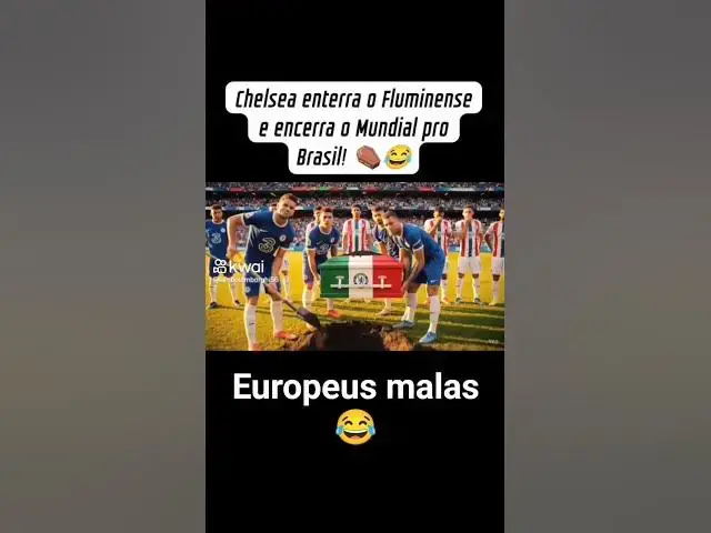 Video thumbnail for Europeus brincam em campo não #football