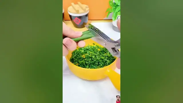 Video thumbnail for 🌟 Multi-Layer Kitchen Scissors! 😍 | Product Link is in Description ⬇️ #shorts #kitchen  #gadgets