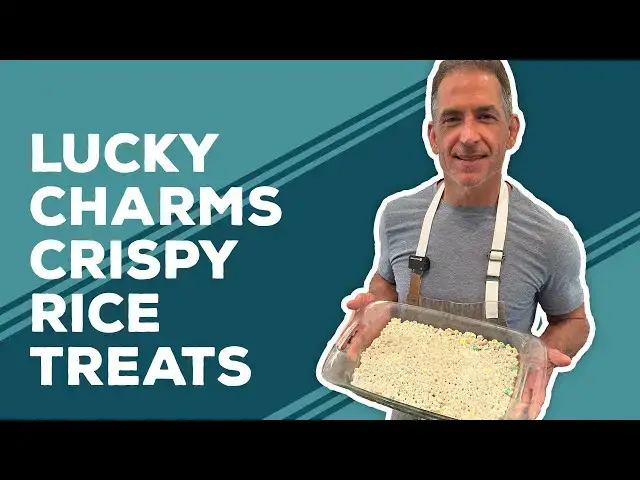 Video thumbnail for Love & Best Dishes: Lucky Charms Crispy Rice Treats Recipe | St. Patrick's Day Dessert Ideas