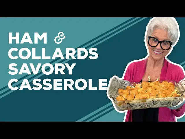Video thumbnail for Love & Best Dishes: Ham & Collards Savory Casserole Recipe