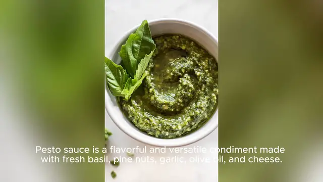 Video thumbnail for pesto sauce recipe