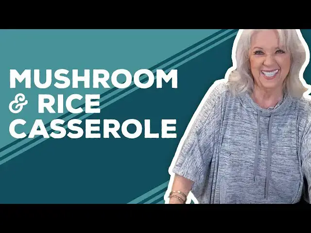 Video thumbnail for Love & Best Dishes: Mushroom & Rice Casserole Recipe