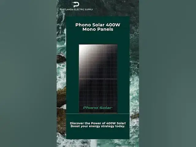 Video thumbnail for Phono Solar – 400W – Black on Black 108 Mono Cells Solar Panel