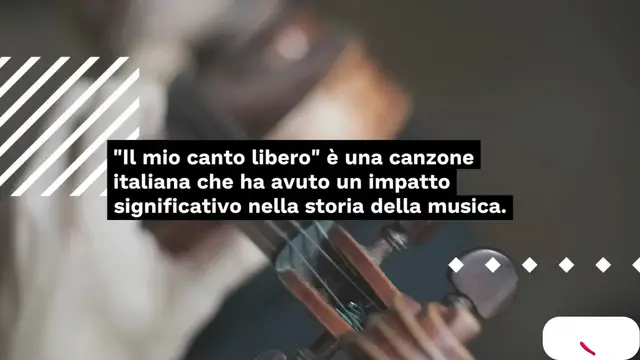 Video thumbnail for IL MIO CANTO LIBERO