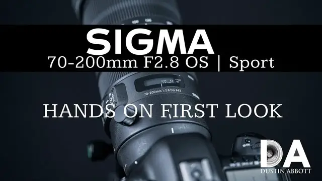 'Video thumbnail for Sigma 70-200mm F2.8 OS Sport: First Look | 4K'