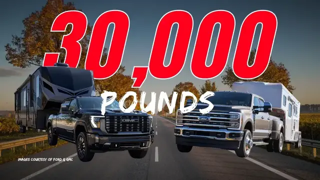 Video thumbnail for Every Pickup Truck THAT CAN TOW 30,000 pounds in 2024