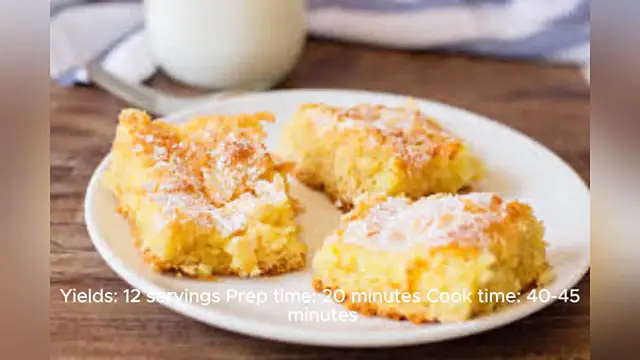 Video thumbnail for ooey gooey butter cake recipe