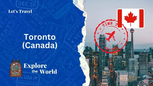 Video thumbnail for Let's travel to Toronto (Canada) | The Backpack Diaries