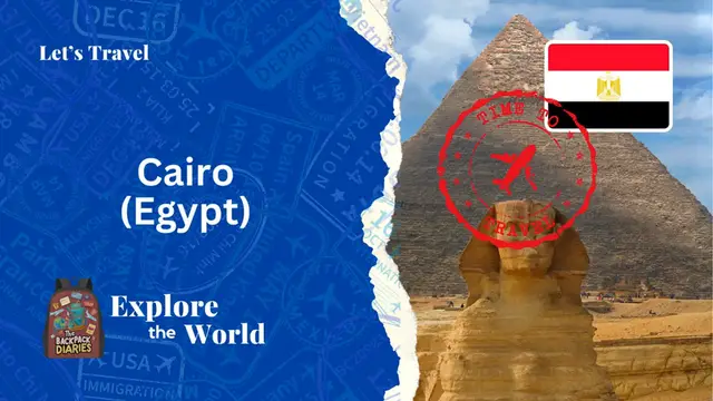 Video thumbnail for Let's travel to Cairo (Egypt) | The Backpack Diaries