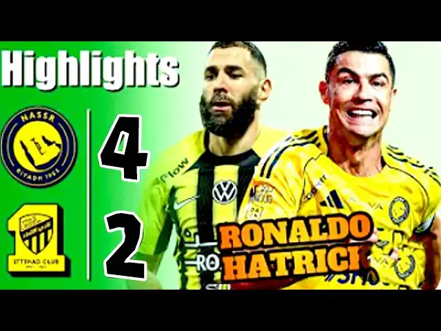 Video thumbnail for Ronaldo Hat Trick 💥 Al Nassr vs Al Ittihad 4 -2   All Goals & Highlights   2025 | HD