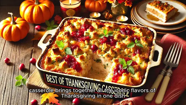 'Video thumbnail for Best of Thanksgiving Casserole'