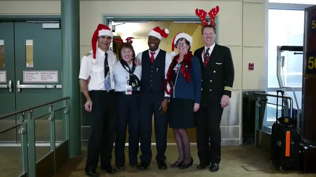 Video thumbnail for A Christmas Cheer at Vancouver International Airport