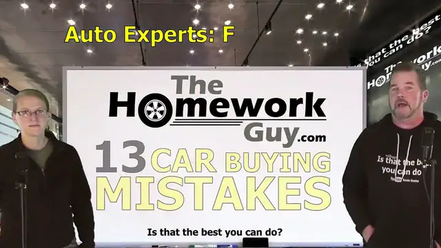 Video thumbnail for 13 CAR BUYING MISTAKES HOW CAR BUYERS LET CAR DEALERS RIP THEM OFF! The Homework Guy, Kevin Hunter