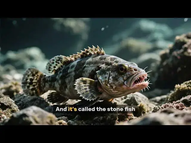 'Video thumbnail for The Stone Fish'